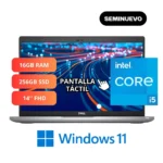 Dell Latitude 5420 i5-1145G7 16GB 256GB SSD 14” Táctil Windows 11 + Mochila y Mouse