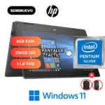 HP ProBook x360 11 G5 EE Pentium N5030 8GB 256SSD Touch W11 Pro + Mochila y Mouse