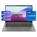 Lenovo Core™ i7-1255U 512GB SSD 8GB 15.6" (1920x1080) TOUCHSCREEN WIN11 ARTIC GREY